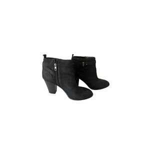 Ann Taylor leather Darla belted boots